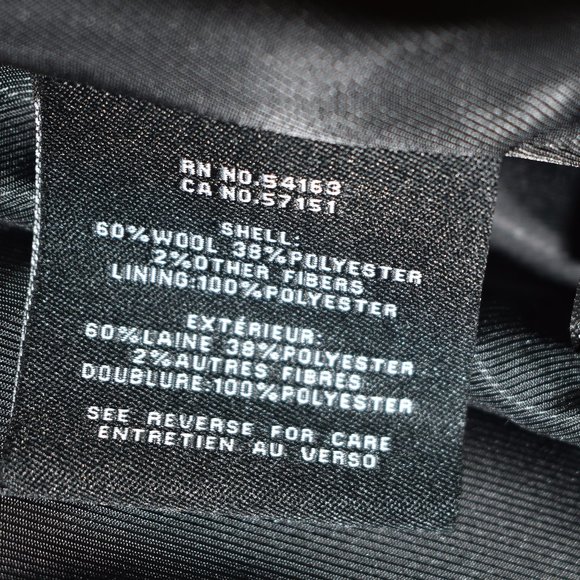 $550 COLE HAAN SIGNATURE Slick Wool Blend Wrap Coat BLACK WARM SIZE 4 - Picture 8 of 10